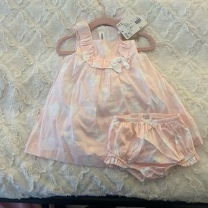 Mayoral baby girl tunic and bloomers. 6-9 months. NWT